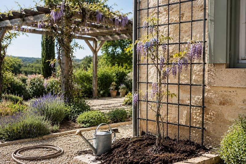 Blauregen im Garten pflanzen